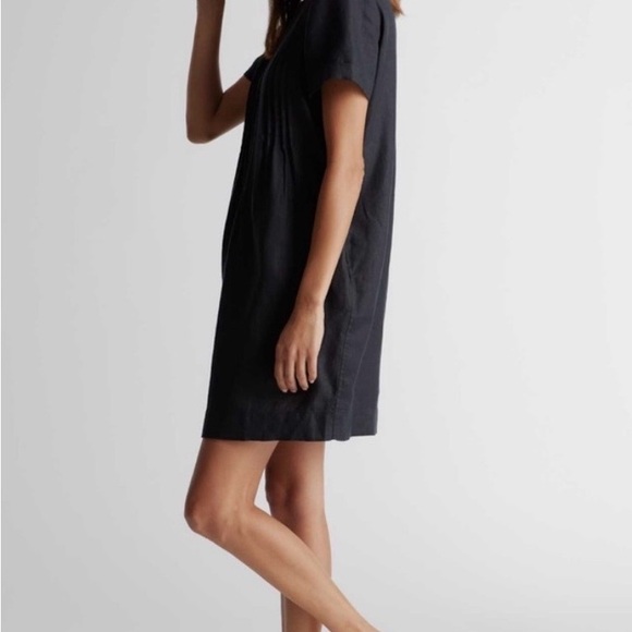 Quince Linen Black Dress - Picture 4 of 5